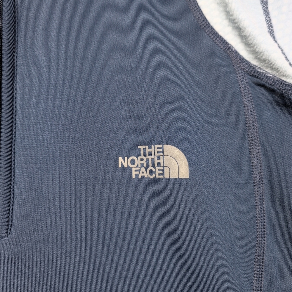 The North Face Womens Size M Blue Flight Series Vaporwick 1/4 Zip Pullover - Picture 3 of 7